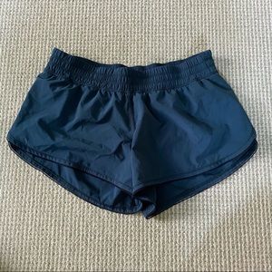 Lululemon Dark Teal “Find You Pace” shorts